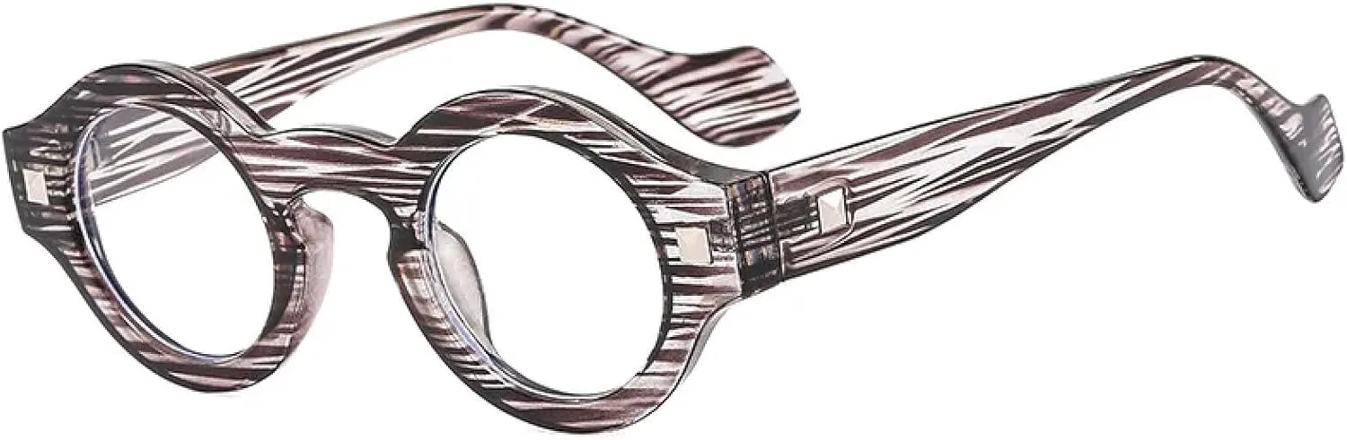 

Винтажные маленькие круглые солнцезащитные очки для женщин и мужчин, модные женские солнцезащитные очки класса люкс с защитой от УФ-излучения UV400 SZVVBKK, Stripe