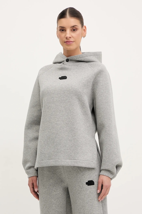 

Расслабленная толстовка The North Face, серый