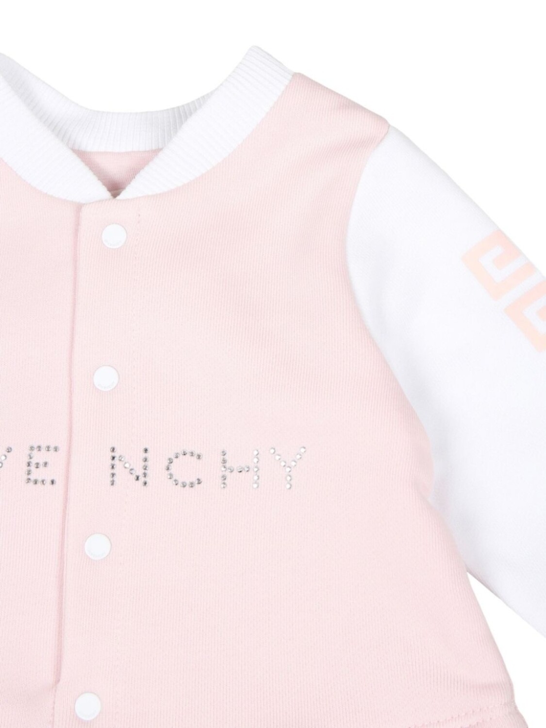 

Givenchy Kids комплект с принтом логотипа, розовый