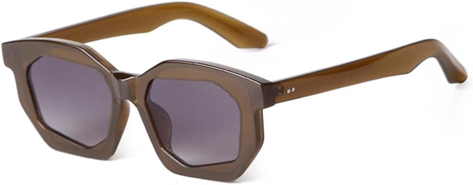 

Винтажные солнцезащитные очки 2027 года с заклепками, зеленые, для женщин и мужчин, модные солнцезащитные очки, очки для женщин с защитой от УФ-излучения UV400 MTZJH, C3