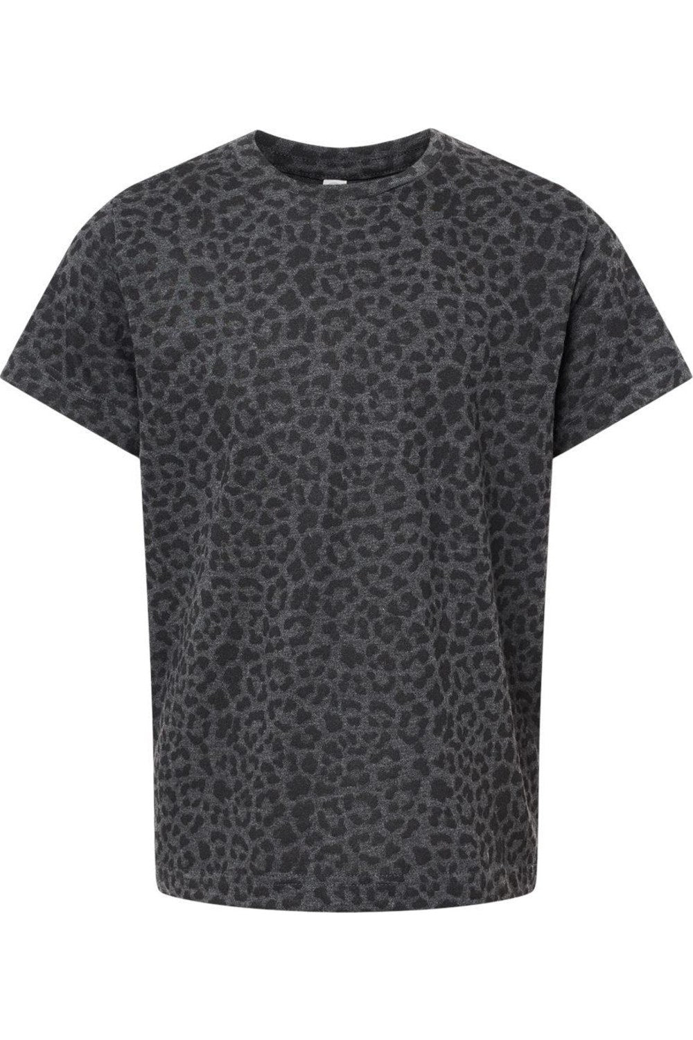 

Футболка из тонкого джерси LAT Youth, цвет black leopard