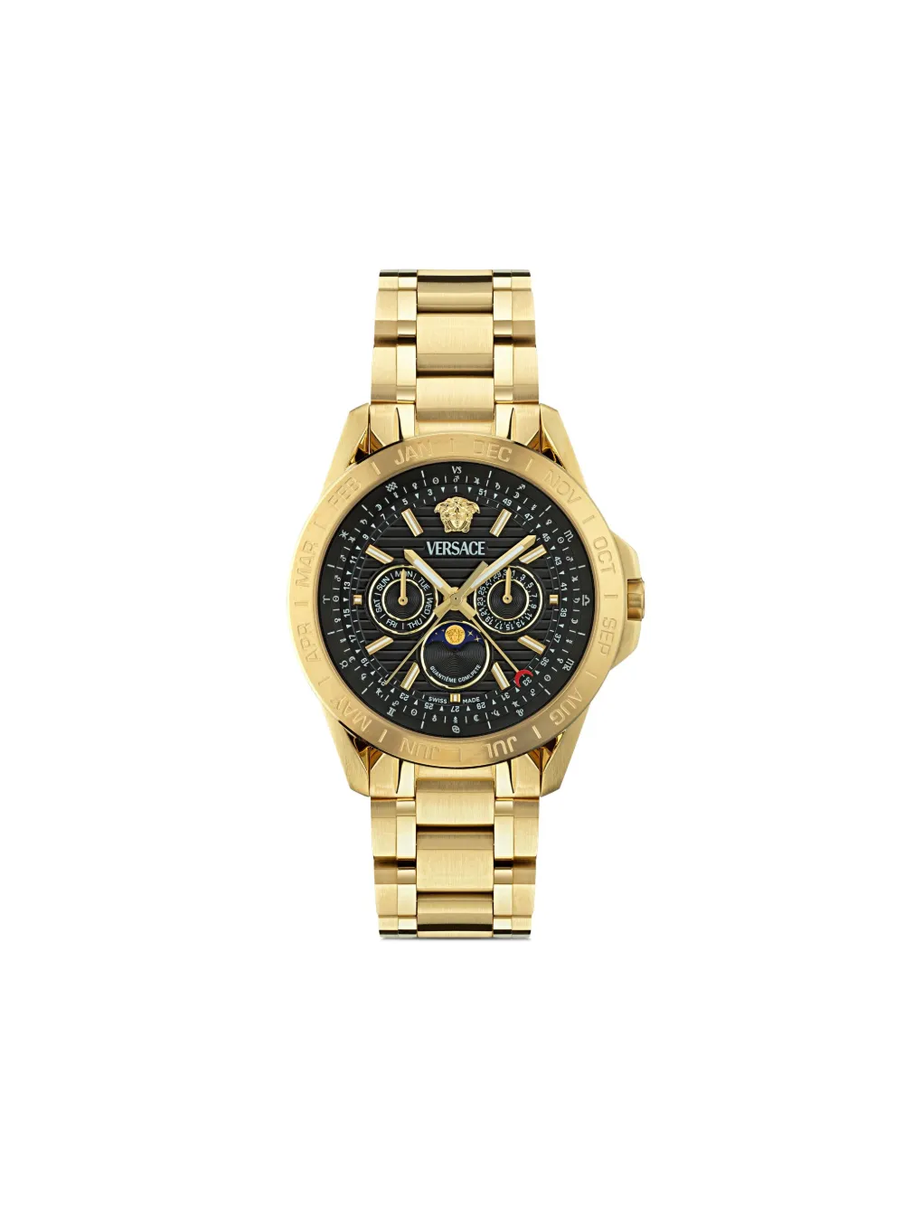 

Наручные часы Galaxy Moonphase 43 мм Versace, золотой