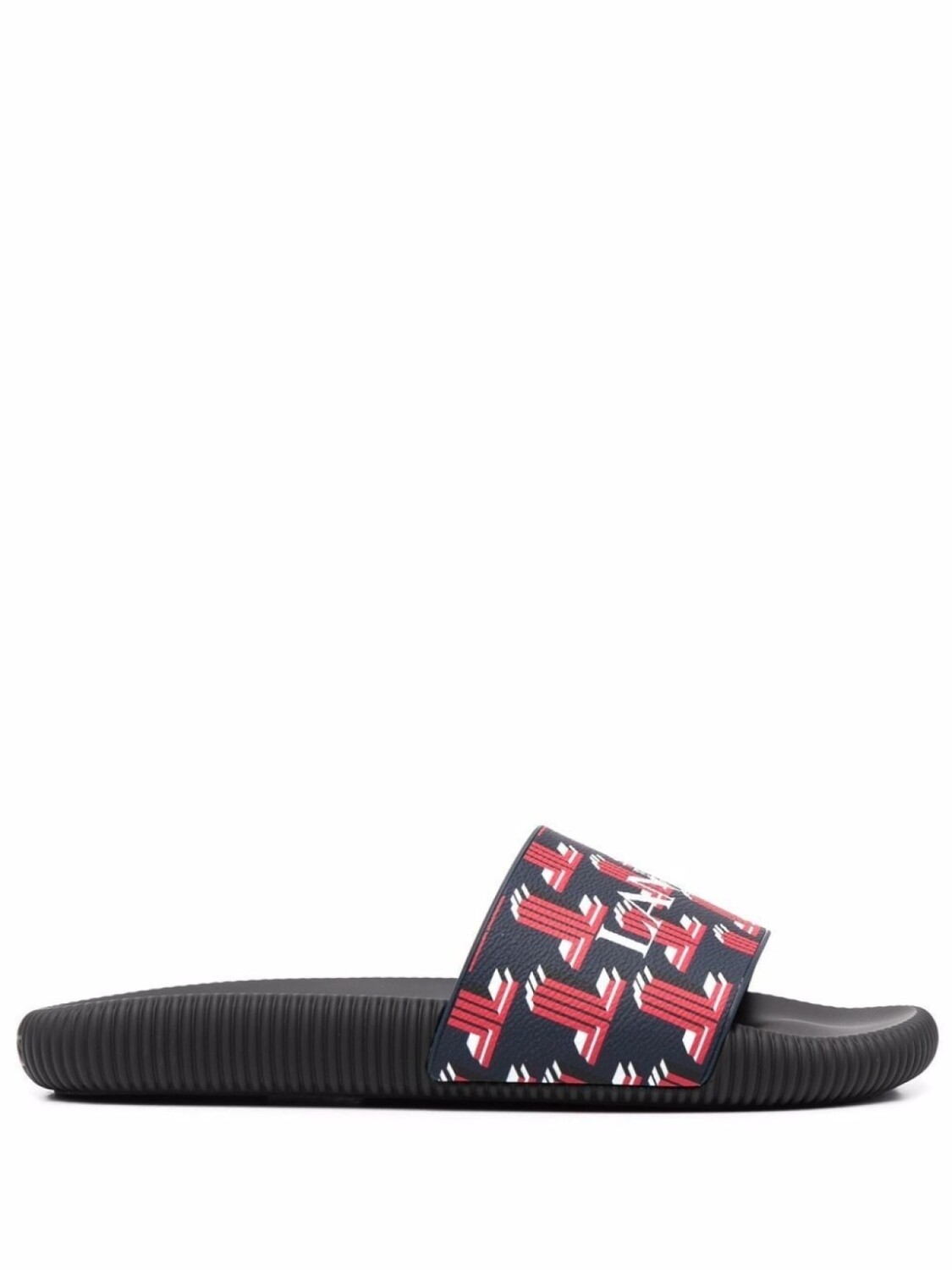 

Lanvin шлепанцы с логотипом, синий