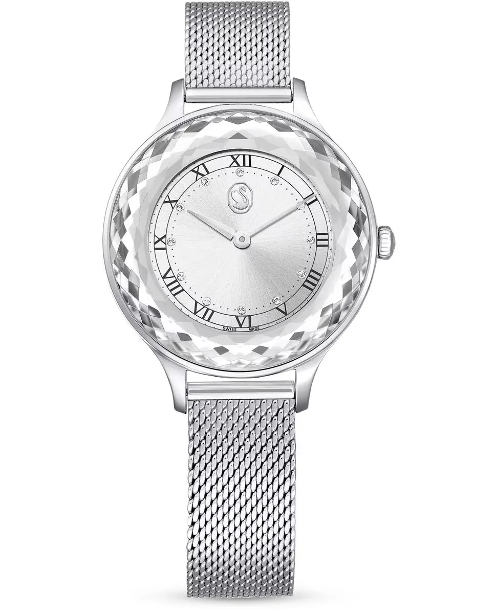 

Octea Nova круглые женские часы Swarovski, серый