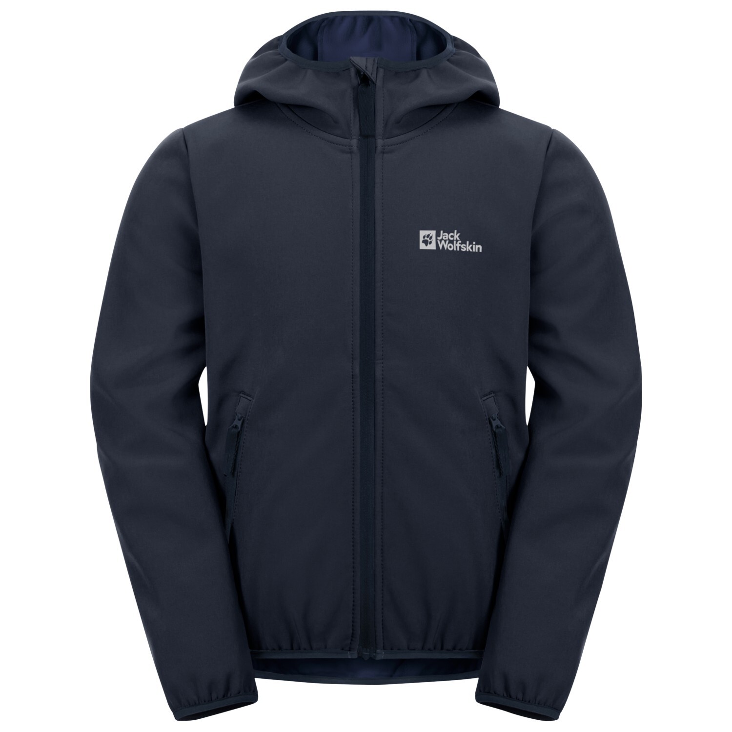 

Куртка из софтшелла Jack Wolfskin Kid's Fourwinds, цвет Night Blue