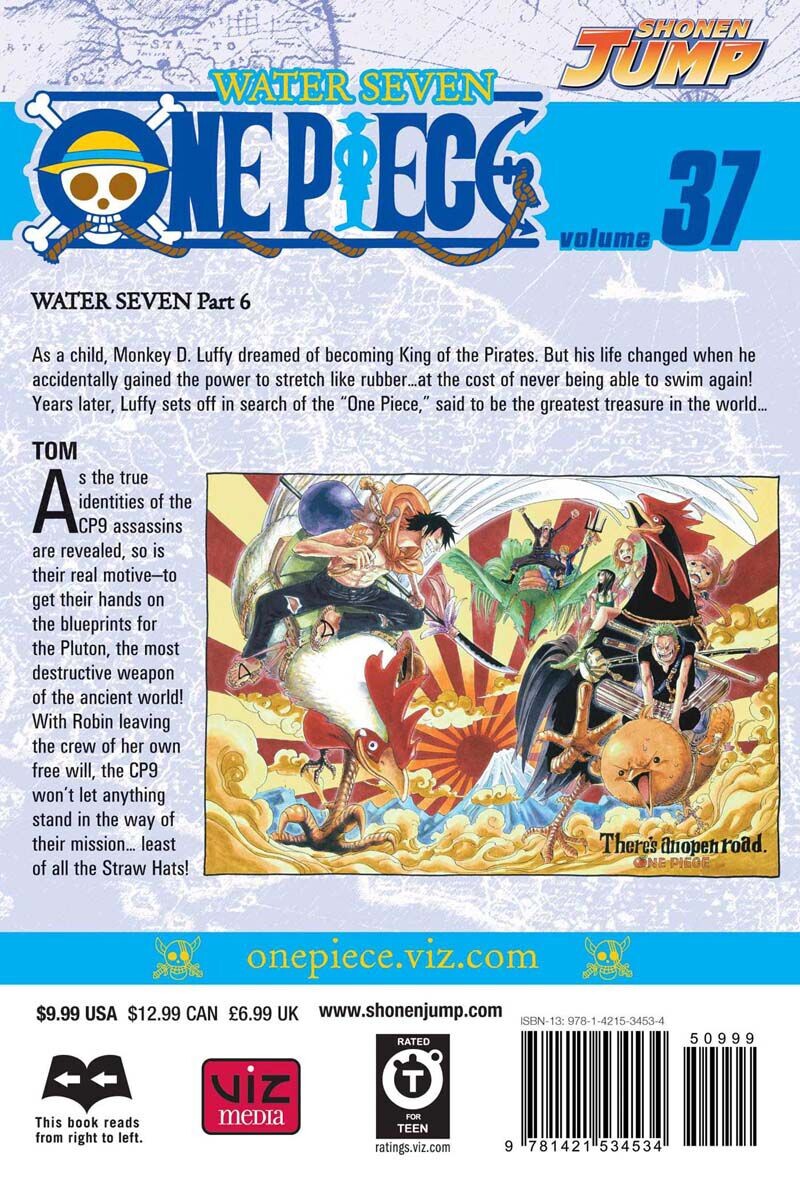 

Манга One Piece Manga Volume 37