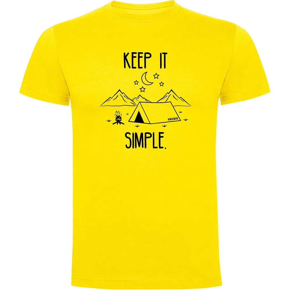 

Футболка с коротким рукавом Kruskis Keep It Simple, желтый