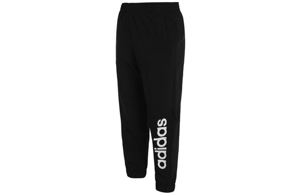 Спортивные штаны adidas Men's Logo Print Track Pants Black, черный — фото 3