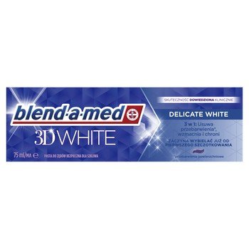 

Зубная паста blend-a-med 3D White Деликатная белая 75 мл