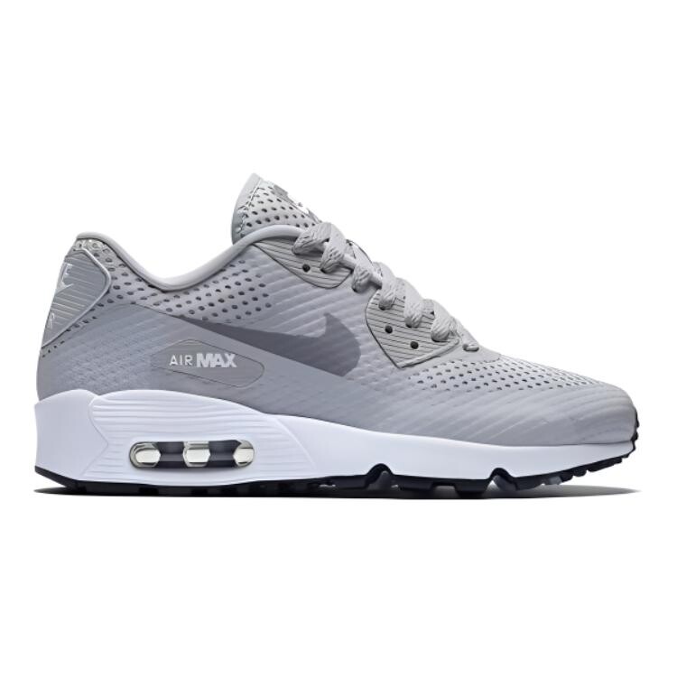 Кроссовки Nike Air Max 90 Breathe Wolf Grey GS, серый — фото 2