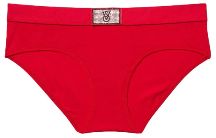 Victoria's Secret Женские трусики 1 шт винтажные красные