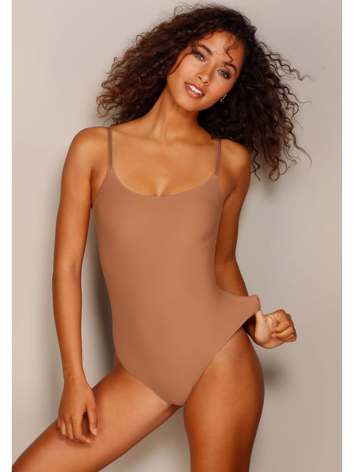 

Боди LASCANA, цвет caramel