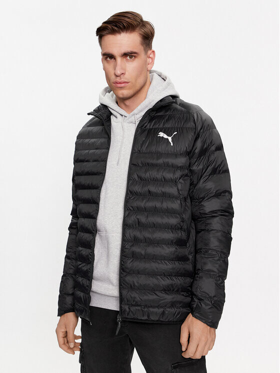 

Пуховик стандартного кроя Puma, черный