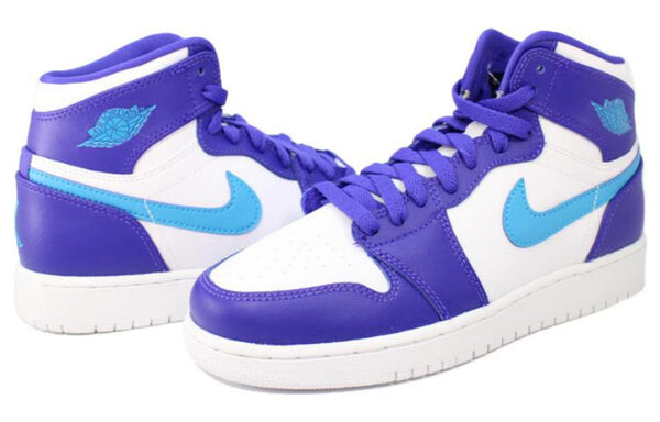 Кроссовки 1 high 'bright concord' Air Jordan, мультиколор — фото 3