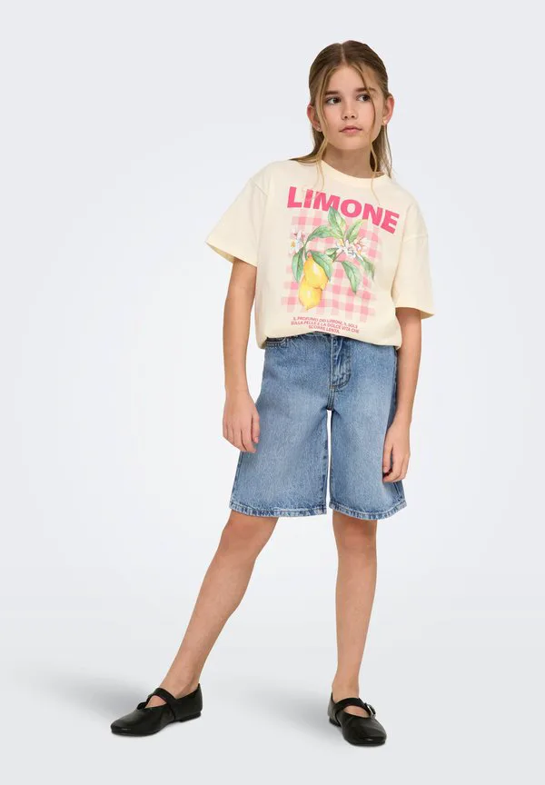 Джинсовые шорты kogsonny normal geschnitten Only Girls, Light Blue Denim