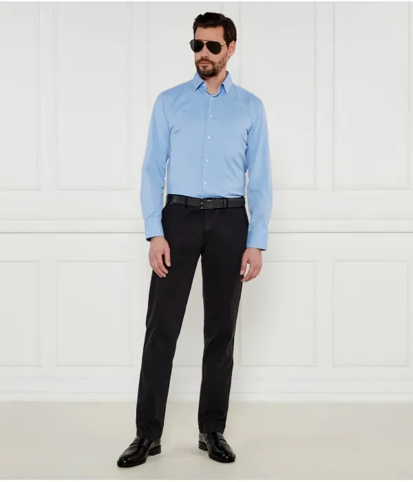 P-Hank-S-Kent-C1-222 футболка slim fit Boss, синий — фото 2