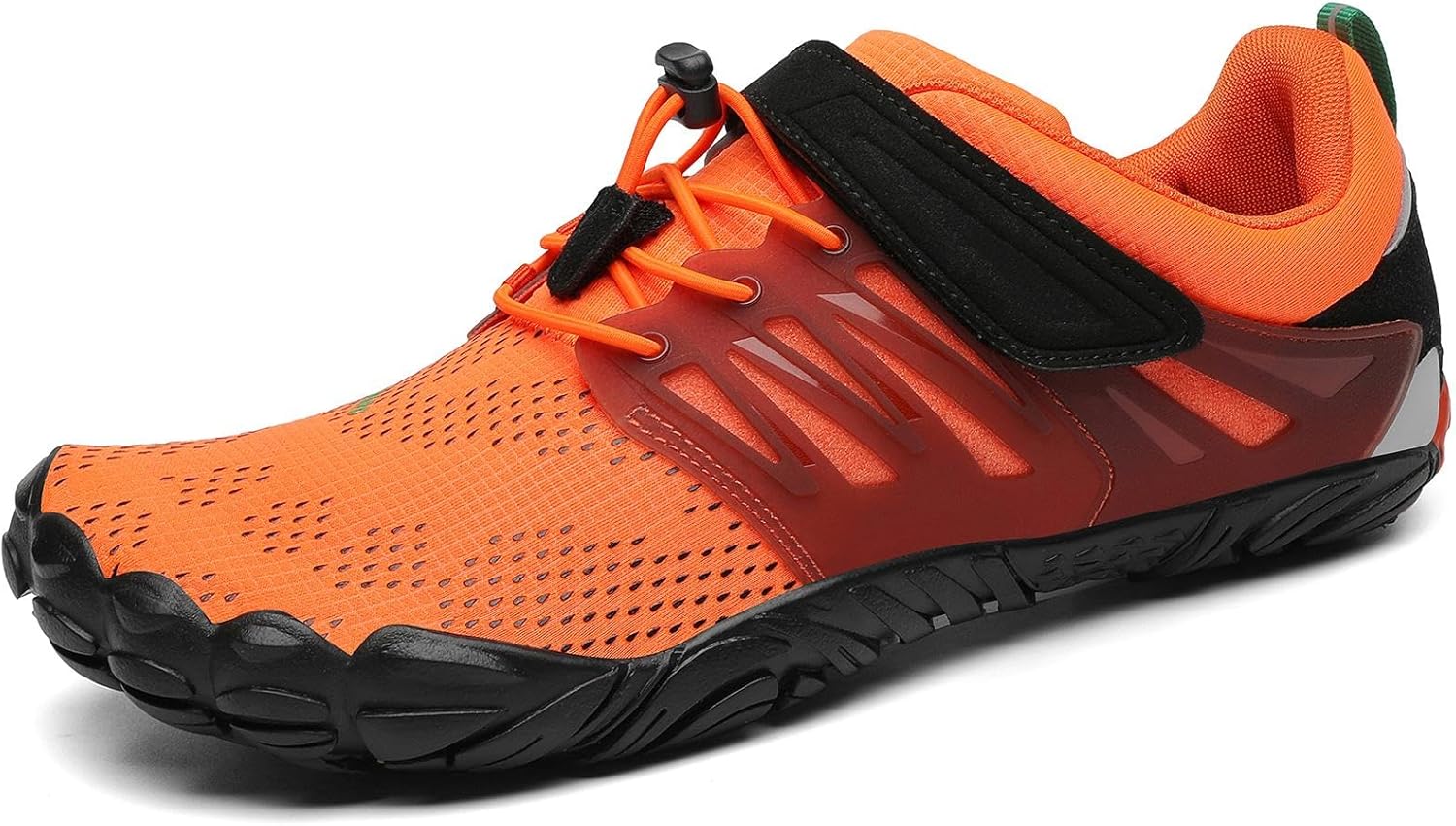 

SAGUARO Женские и мужские кроссовки для бега, минималистичные кроссовки для трейлраннинга, с широким носком и нулевым перепадом высоты подошвы, для кросс-тренинга на открытом воздухе, оранжевый