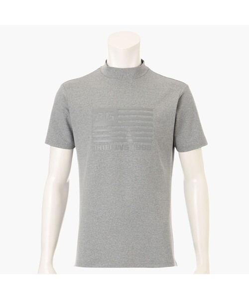 

Футболка, крой оверсайз, бренд Briefing, цвет серый