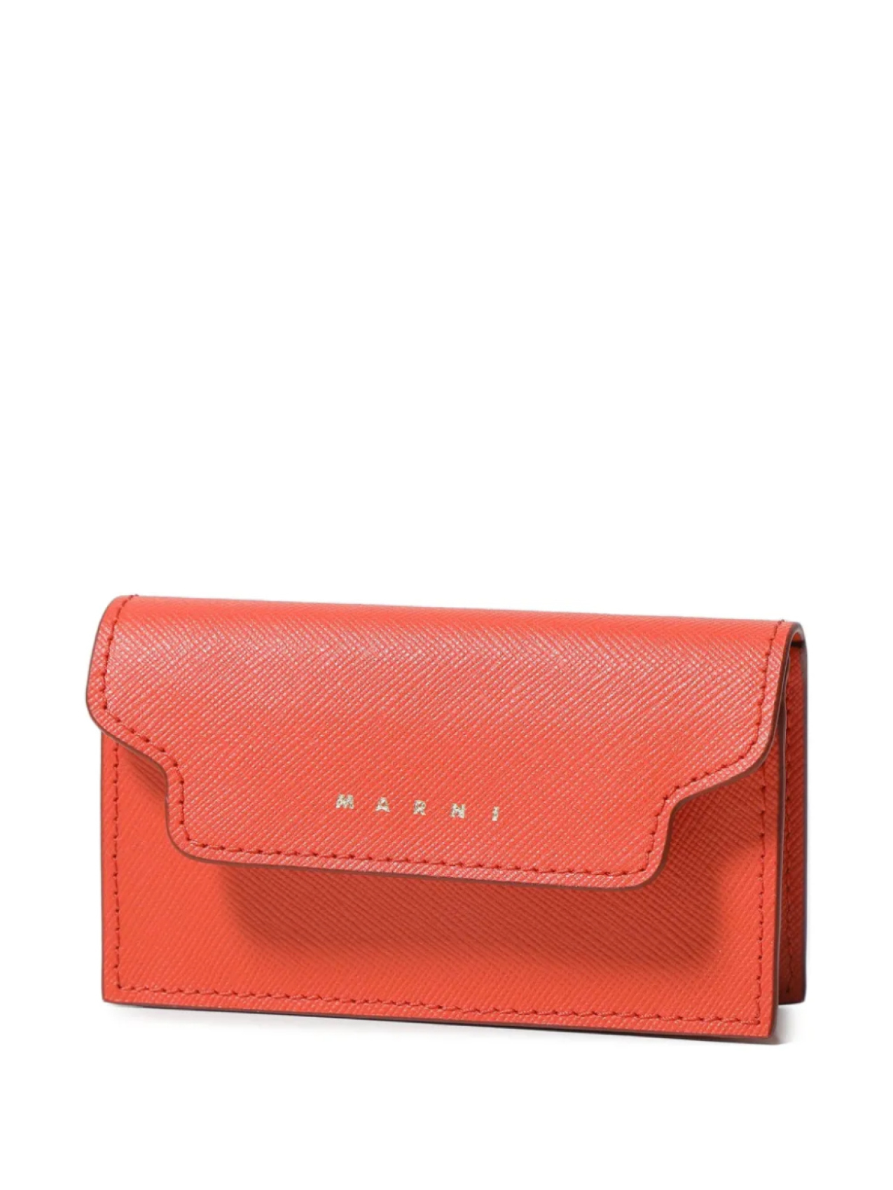 

Кошелек с логотипом Marni, оранжевый