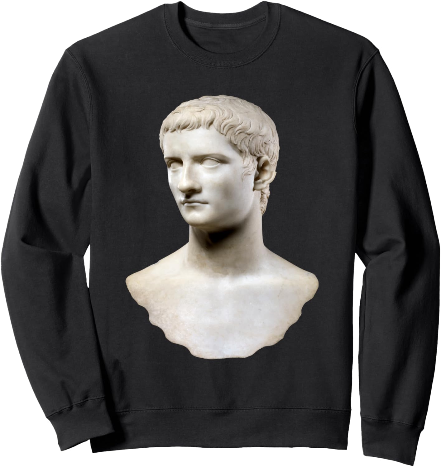 

Калигула - Гай, римский император, Древний Рим, Италия, история, толстовка Initials Inventory, черный