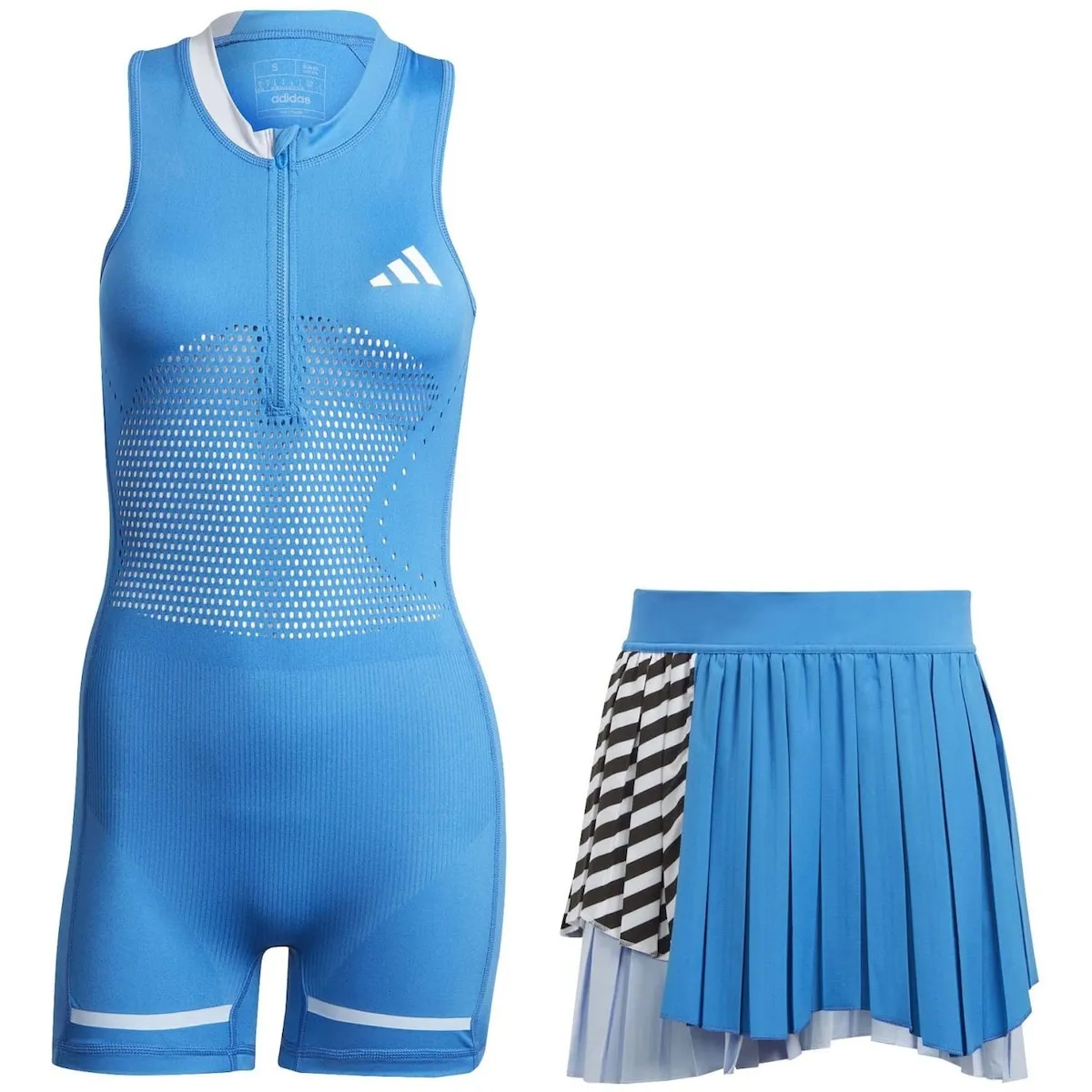 

Женский купальник Adidas теннисный комбинезон и юбка, синий