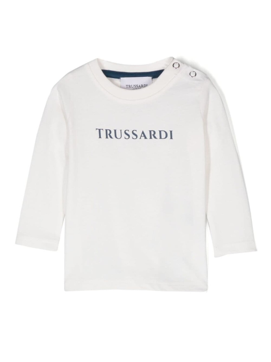 

TRUSSARDI JUNIOR футболка с логотипом, белый
