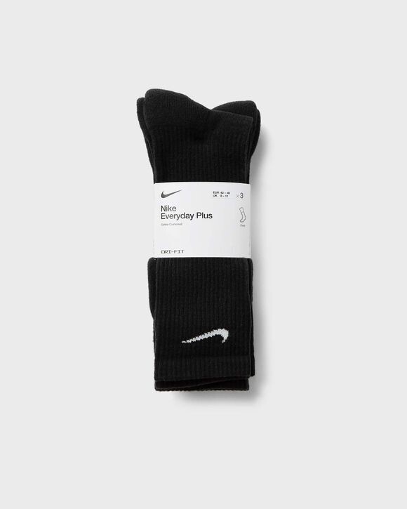 

Носки Nike Everyday Plus Cushioned Training Crew Socks (3 Pairs), черный/белый
