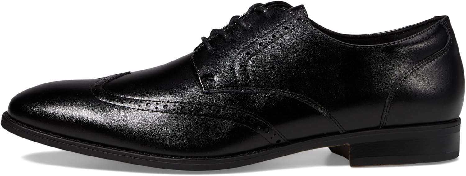 Мужские оксфорды Stacy Adams Lancaster Wingtip, черный — фото 4