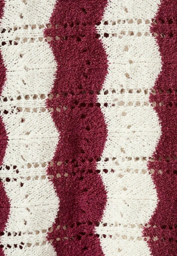 Подростковый Джемпер Mango Kids, Mottled Bordeaux — фото 3