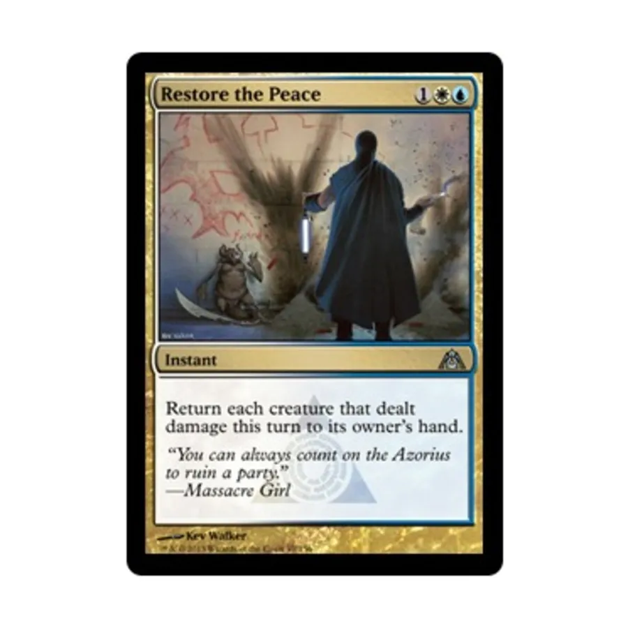 

CCG Восстановите мир (U) (фольга), MTG - Dragon's Maze