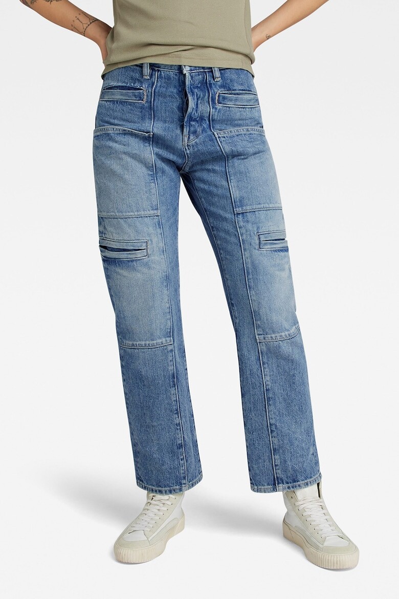 

Прямые джинсы Victoria с высокой талией G-Star Raw, синий