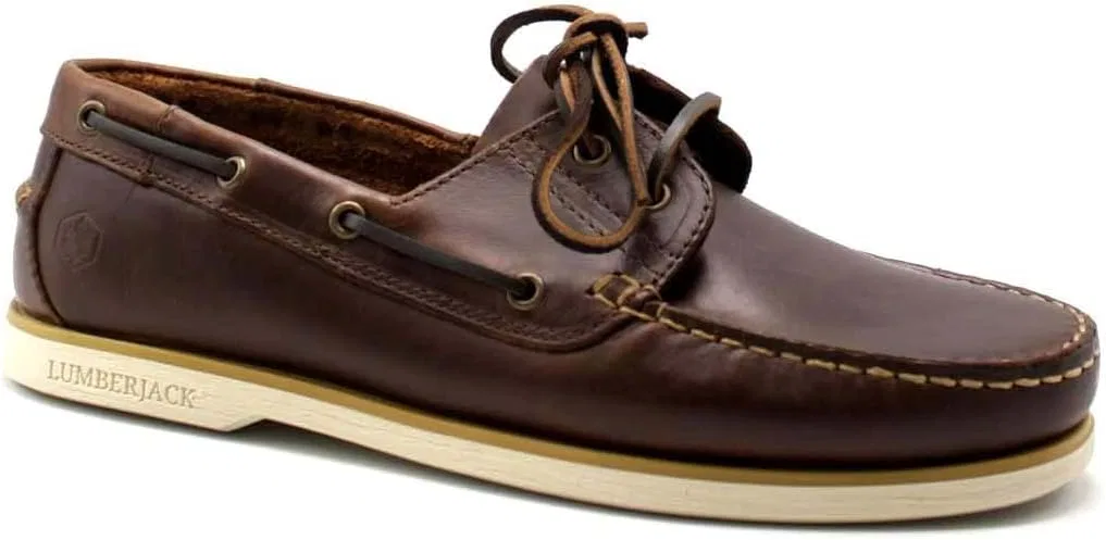 Мужские мокасины Lumberjack Navigator SM07804-005 B03 CA001, коричневые