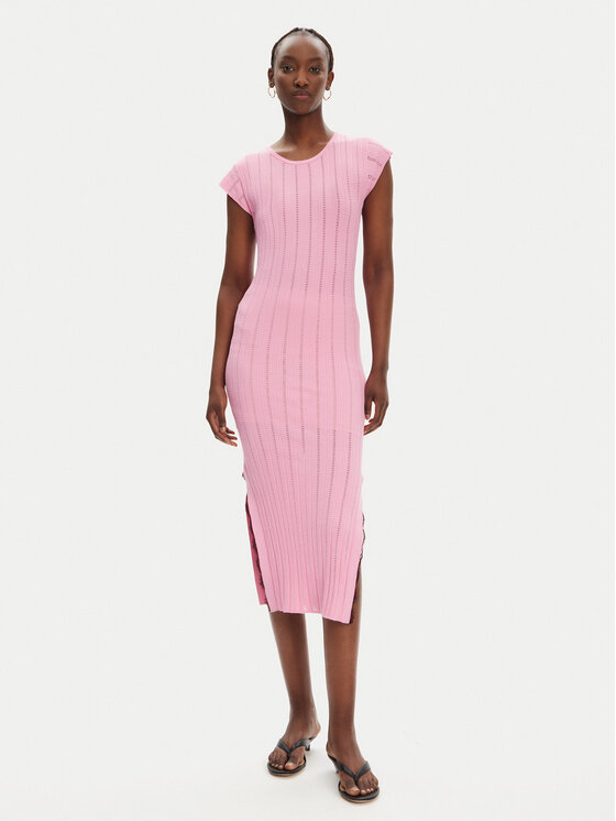 

Трикотажное платье обычного кроя 104745 A2FR Pinko, розовый