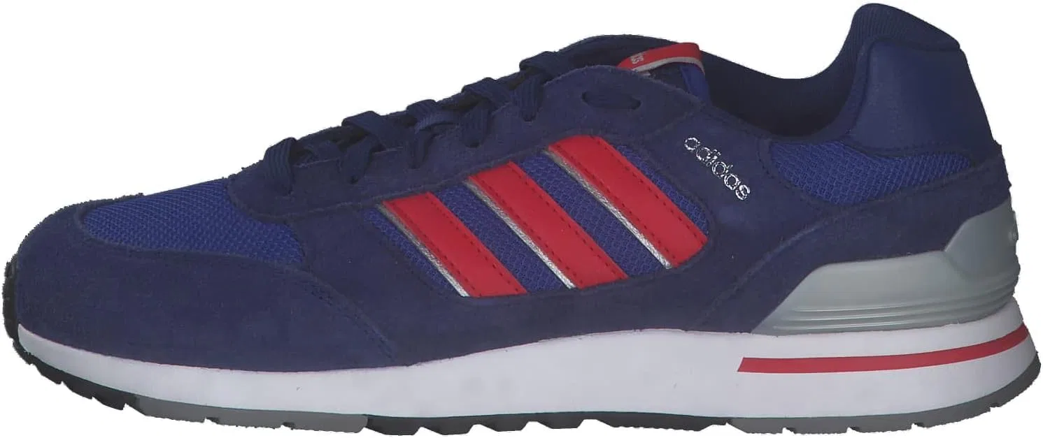 Мужские кроссовки Adidas Run 80s, Semi Lucid Blue Better Scarlet Matte Silver — фото 2