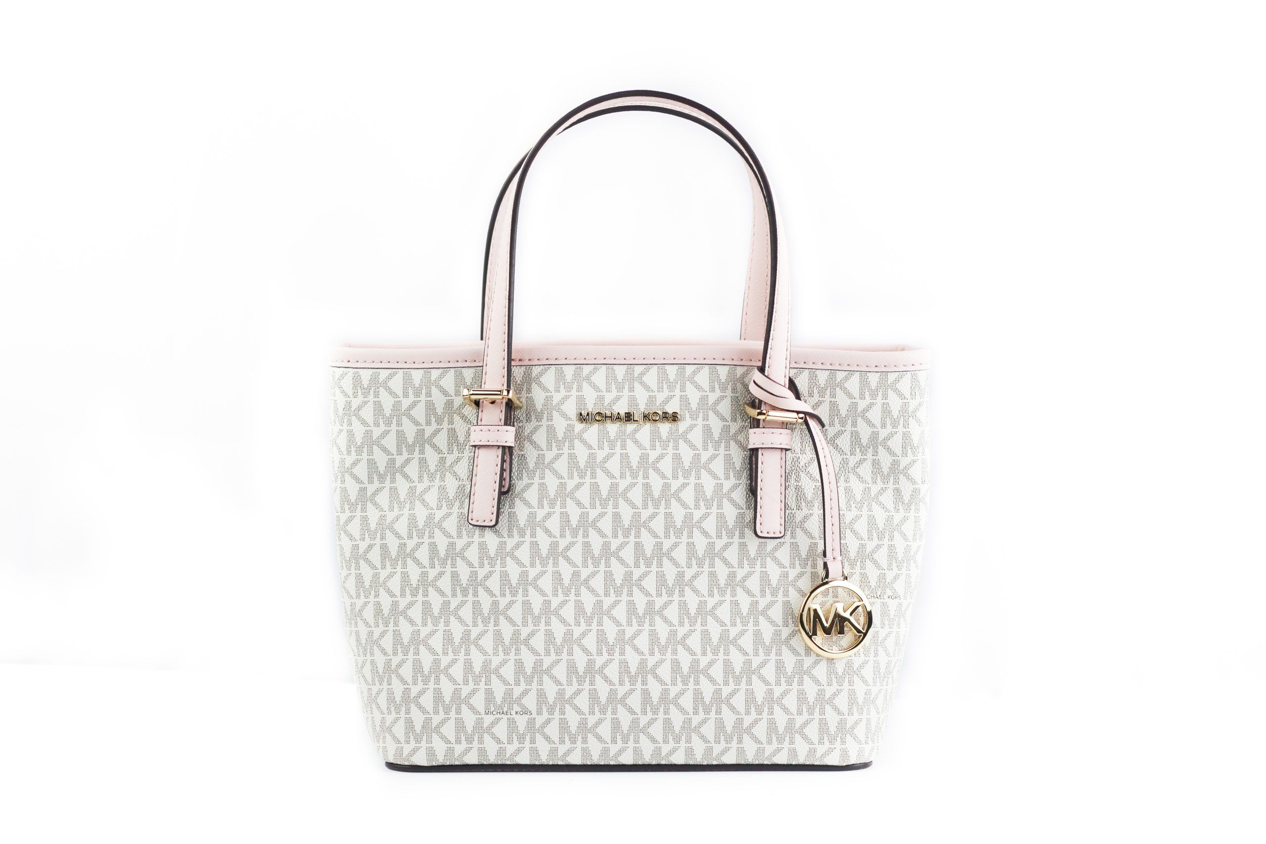 

Сумка-трансформер Jet Set Small XS Carryall (Powder Blush Multi) Michael Kors