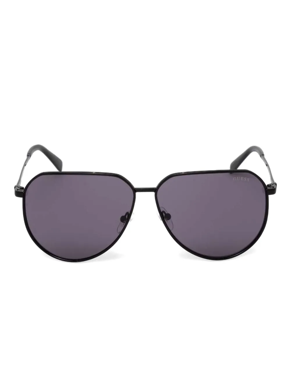 

Солнцезащитные очки овальной формы Guess, черный