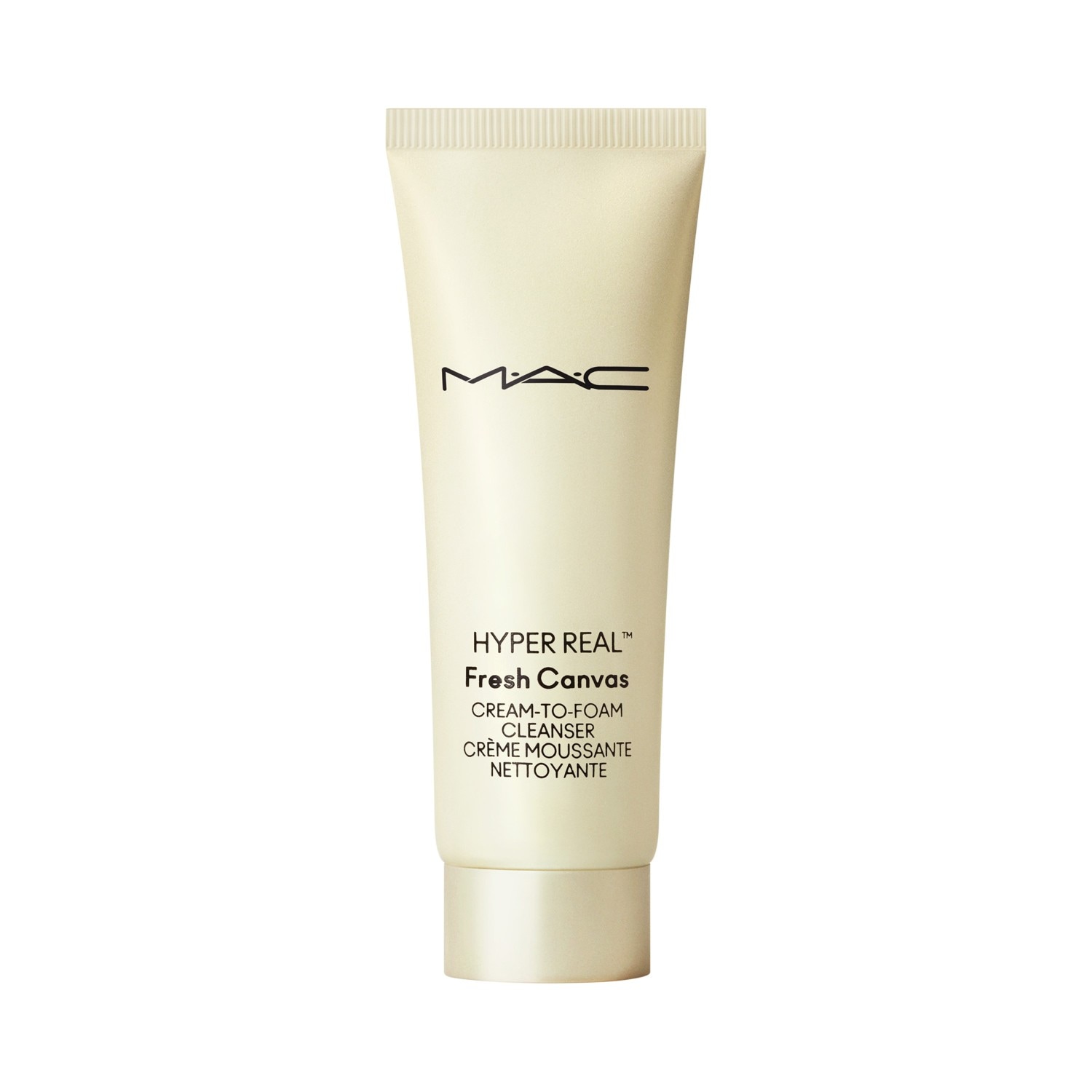

Очищающий крем для лица hyper real skincare fresh canvas cream-to-foam cleanser Mac, объем 30 мл