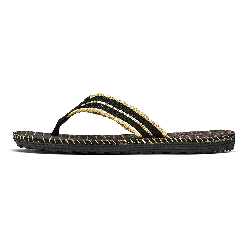 

Износостойкие мужские шлепанцы LONGYING, Black