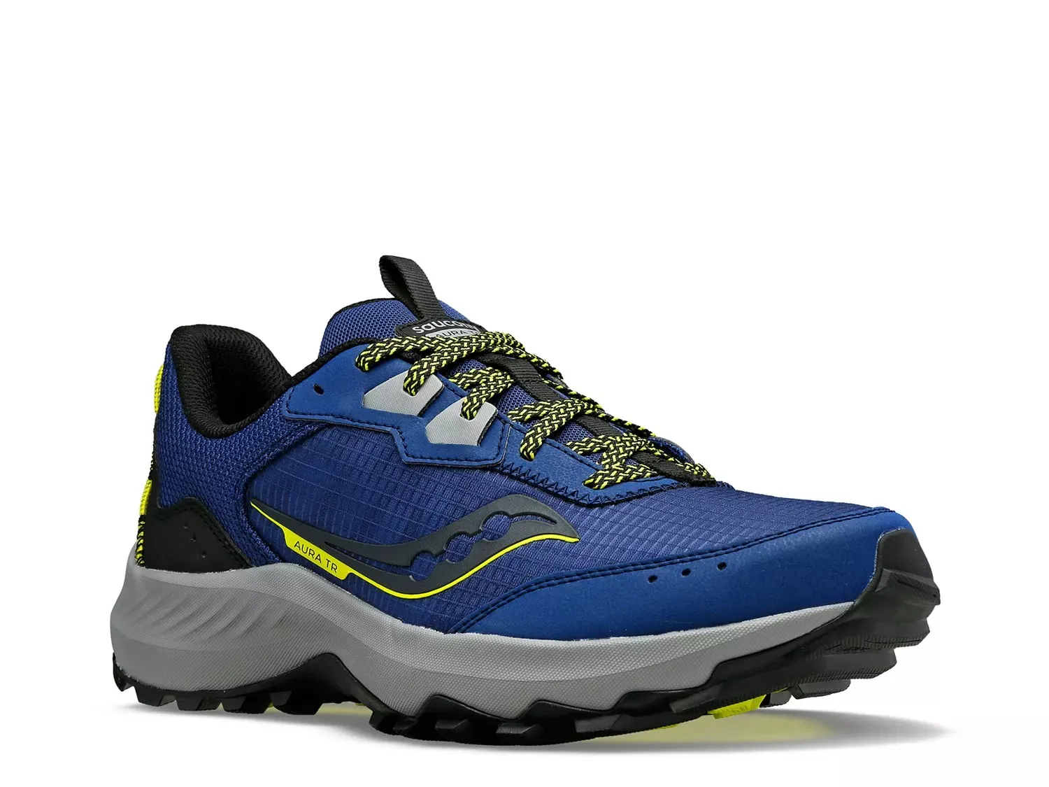 

Кроссовки для бега по пересеченной местности Saucony Aura — мужские, индиго