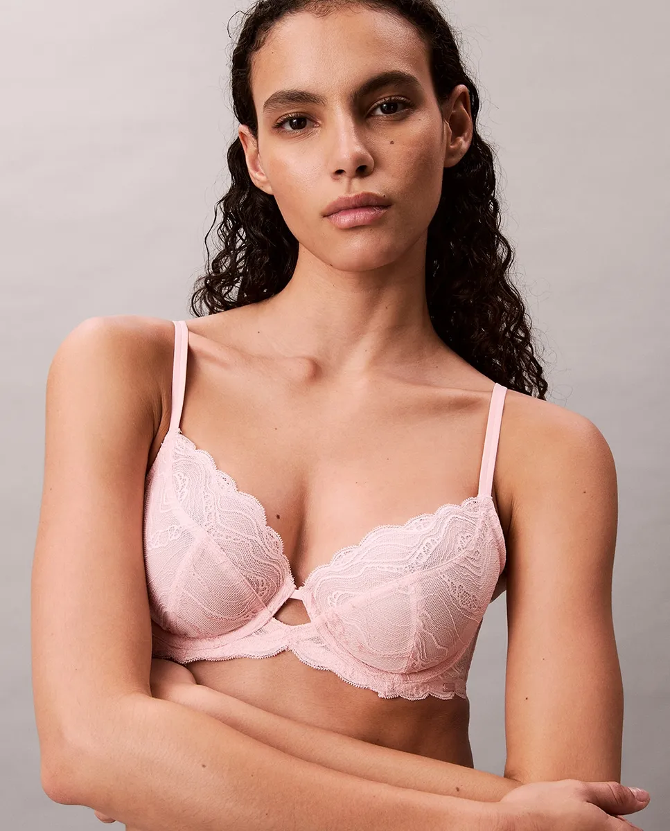 

Бюстгальтер без формовки SENSUAL STRETCH LACE Calvin Klein, оранжевый