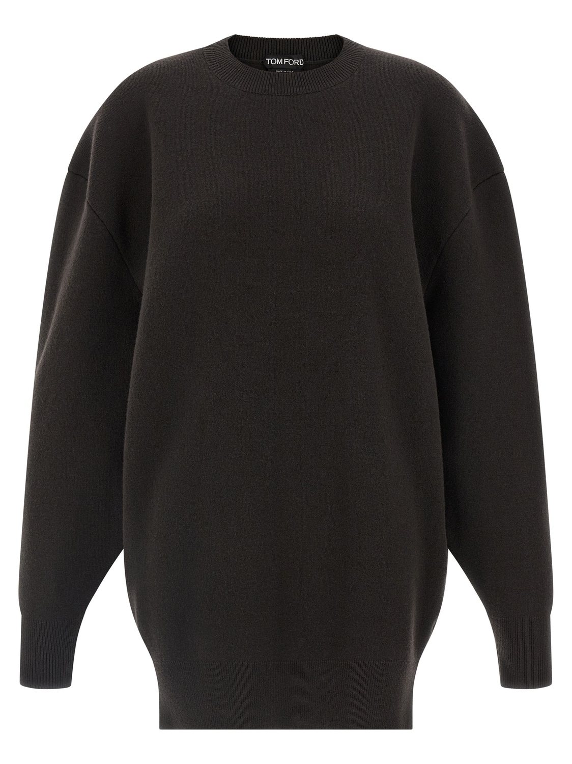 

Платье «Скульптурный двойной слой» TOM FORD, коричневый