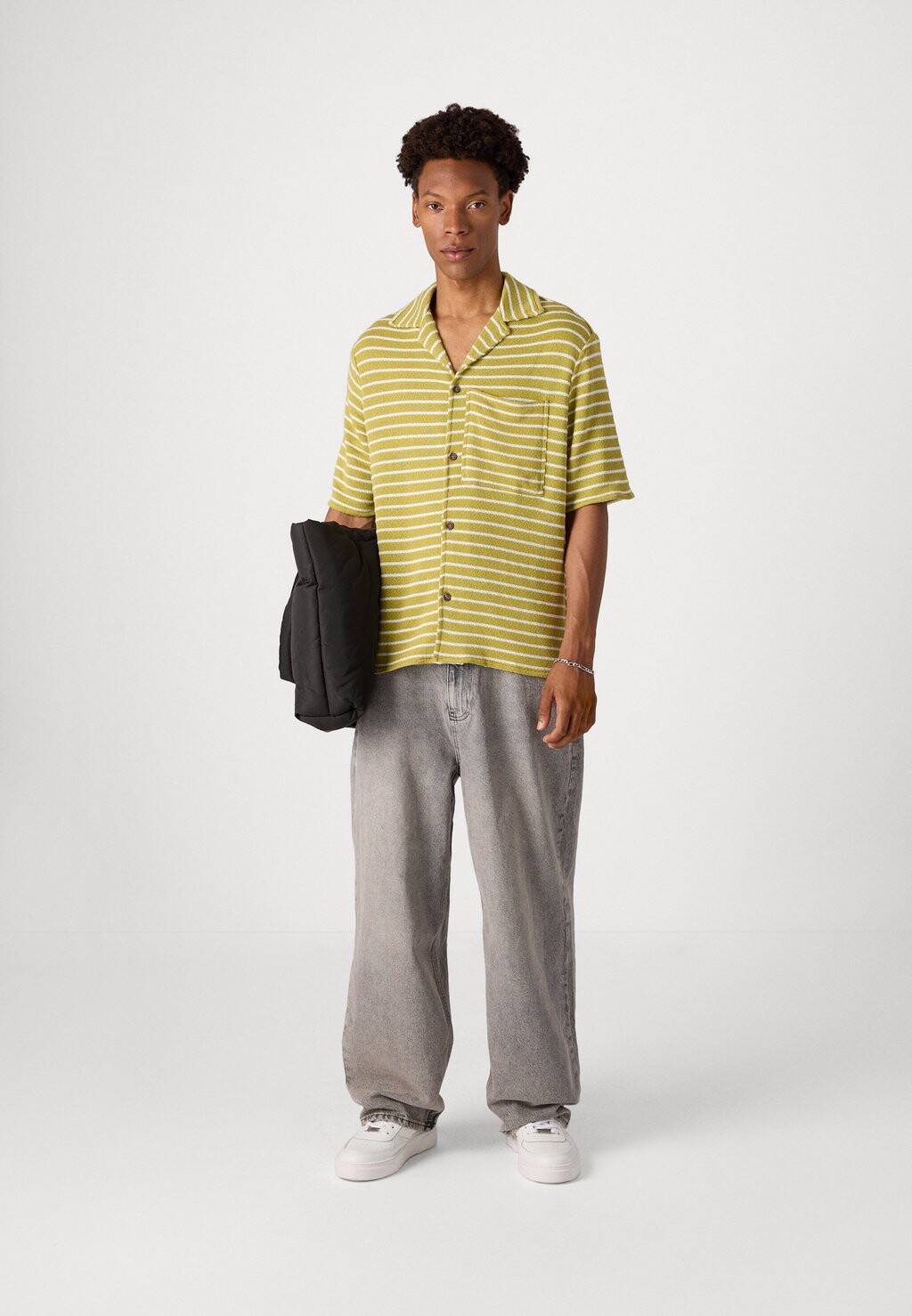 

Джинсы свободного кроя Jack BDG Urban Outfitters, светло-серые
