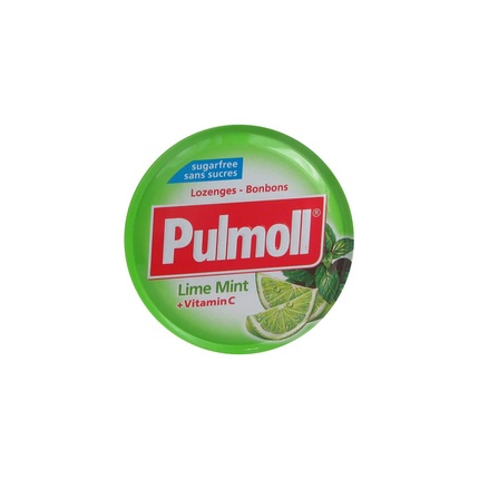 

Мята и лайм без сахара Витамин С 45 г Pulmoll