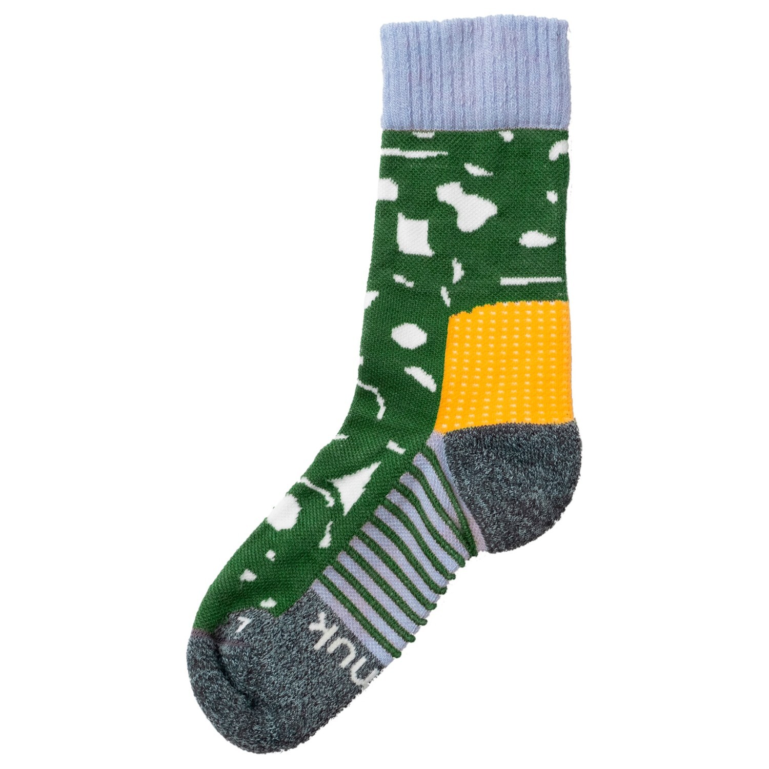 

Походные носки Namuk Peak Merino Hiking Socks, цвет Forest Green/Purple Blue