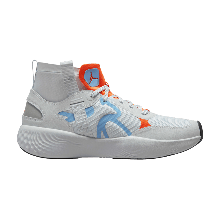 

Кроссовки Jordan Delta 3 Mid 'Pure Platinum Chambray Total Orange', белый