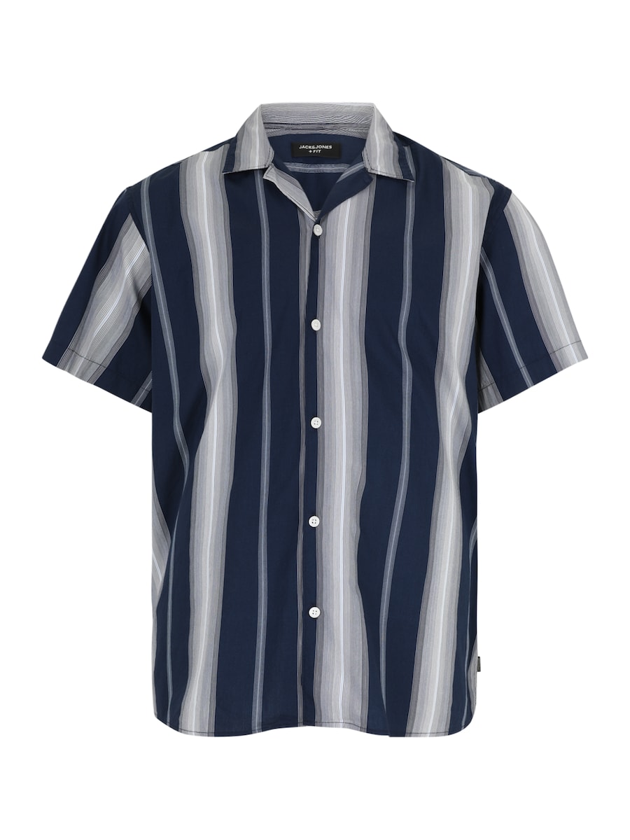 

Рубашка на пуговицах Comfort fit Jack & Jones Plus JPRBLAPALERMO, темно-синий