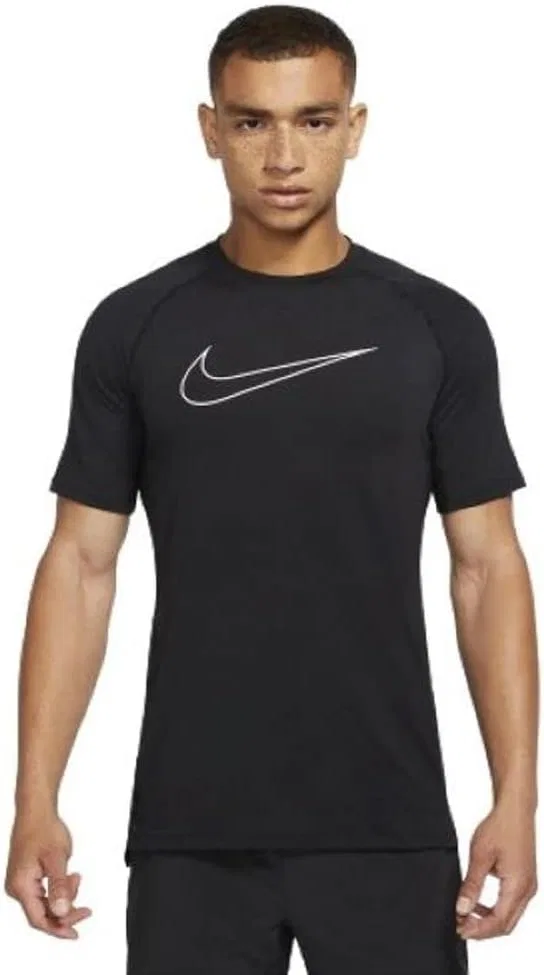 Футболка Nike Pro Dri-FIT, мужская, Black/White