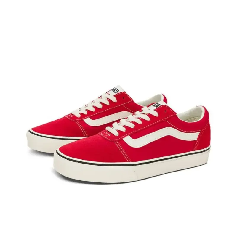 Низкие кроссовки Ward Cushioning, износостойкие, для детей и подростков Vans, красный — фото 3