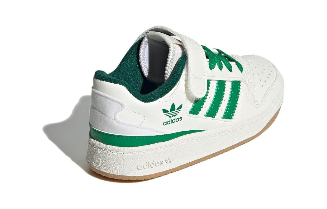 Кроссовки Adidas Forum Low J 'Gum' Adidas Originals, белый/зеленый — фото 4