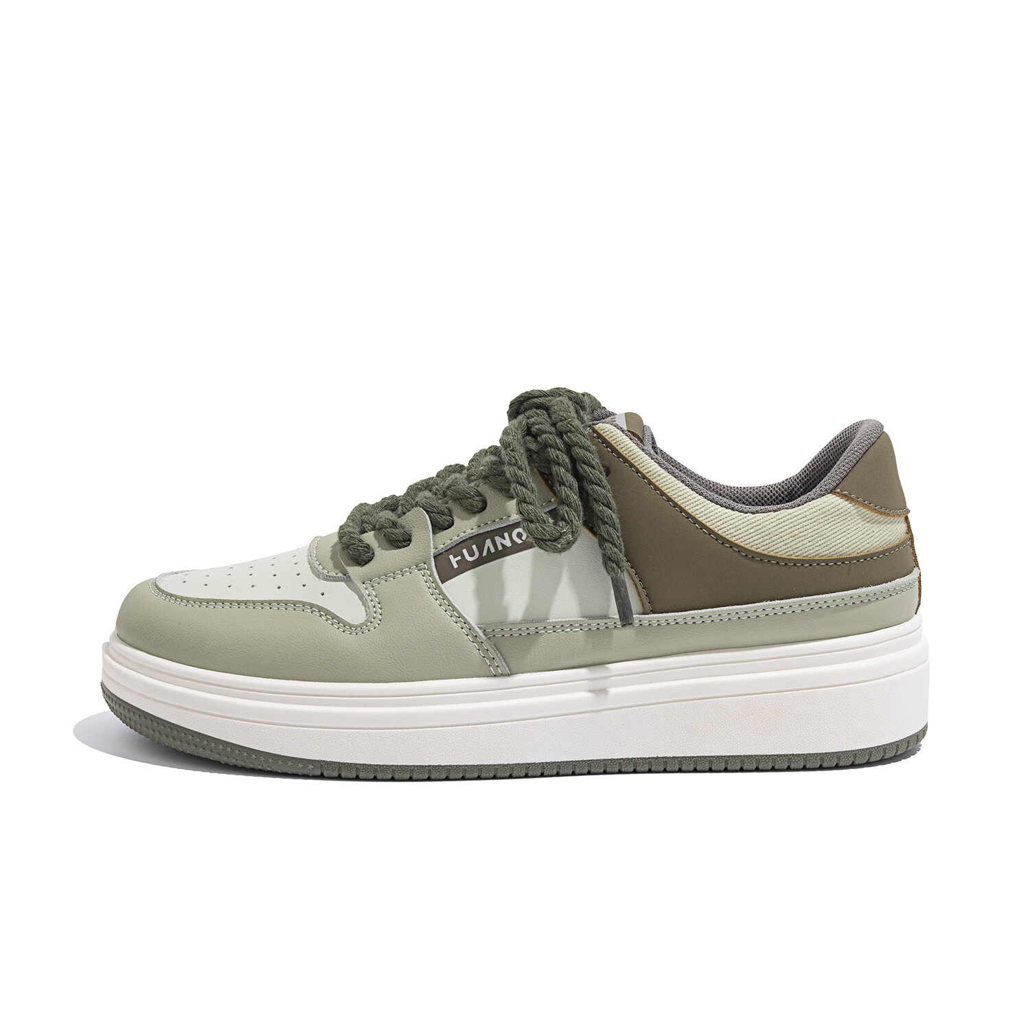 

Кроссовки HUANQIU Skateboarding Shoes Men Low-top Pastel Green, светло-зеленый